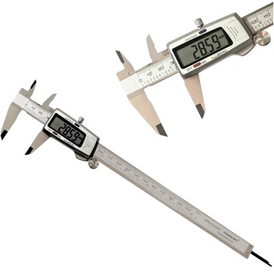 Silverline Digital Vernier Measuring Caliper Gauge 200mm 833626