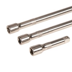 Silverline Mechanics Socket Extension Bar 1/4" 3pc Set 598440