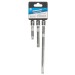 Silverline Mechanics Socket Extension Bar 1/4" 3pc Set 598440