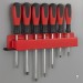 Silverline Magnetic Toolbox 9 Screwdriver Holder Rack 948966