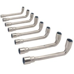 Silverline L Shaped Socket Wrench 8 Piece Set 755060