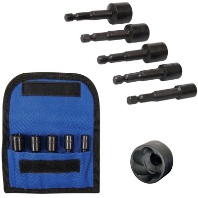 Silverline Damaged Rounded Bolt Nut Remover 5pc Set 151209