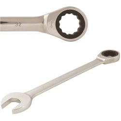 Silverline Combination Ratchet Spanner 8mm to 32mm
