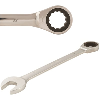 Silverline Combination Ratchet Spanner 8mm to 32mm