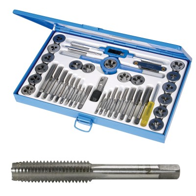 Silverline Tools Metric Tap and Die Expert 40 Piece Set 186811