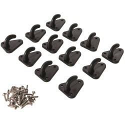 Silverline Trailer Net Hooks Multi Use and Fixings 12pk 441323