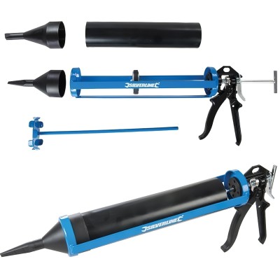 Silverline Mortar Joint Pointing Gun Full Kit 794339