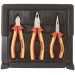 Silverline VDE Expert Mixed Electricians Plier 3pc Set in Carry Case 282501