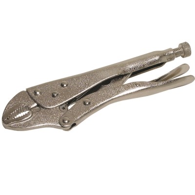 Silverline Self Locking Curved  Jaw Pliers 220mm PL100