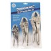 Silverline Self Locking Plier Curved Jaw 3 Piece Set PL109