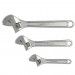 Silverline Adjustable Wrench 3 Piece Set WR03