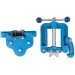 Silverline Plumbers Hinged Clamping Pipe Tube Clamp Vice 609150