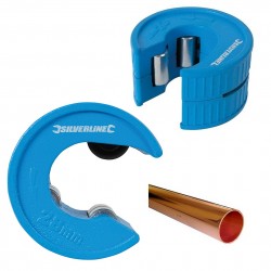 Silverline Plumbers Auto 28mm Copper Tube Pipe Cutter 868790
