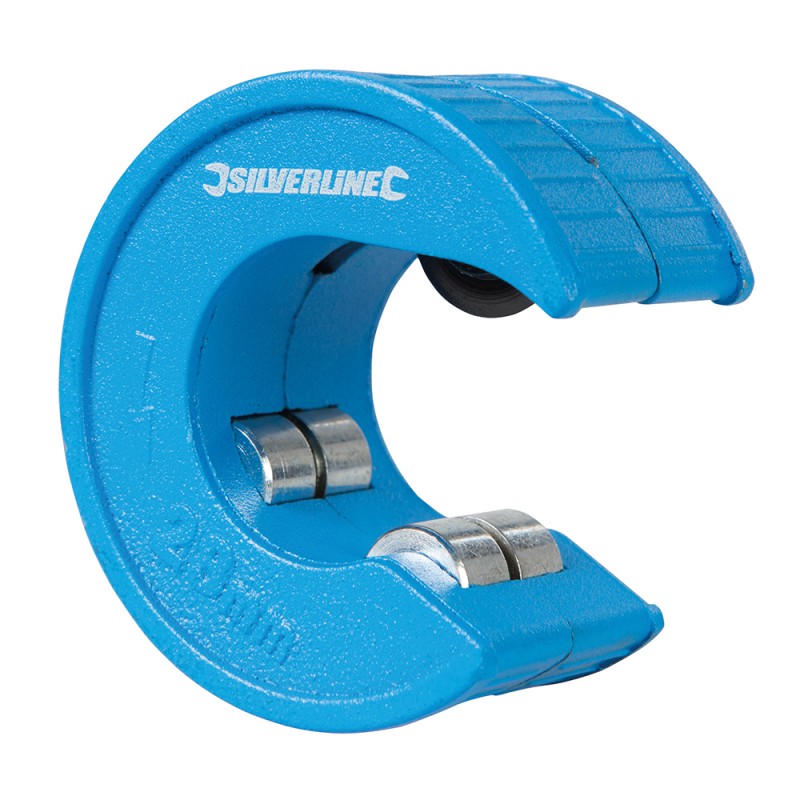 Silverline Plumbers Auto 28mm Copper Tube Pipe Cutter 868790 Sealants