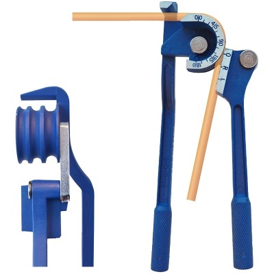 Silverline Small Pipe Bender Copper Aluminium 6mm 8mm 10mm MS129