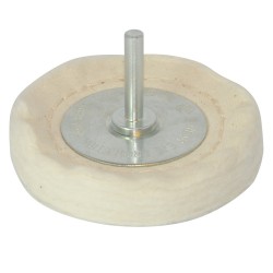 Silverline Loose Leaf Drill Buffing Polishing Wheel - 75mm 105882