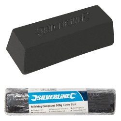 Silverline Polishing Polish Cutting Compound 500g Coarse Black - 107862