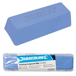 Silverline Polishing Polish Cutting Compound 500g Fine Blue - 107879