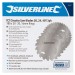 Silverline 180mm TCT Circular Saw Blades 20T 24T 40T 3pk 298537