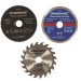 Silverline 85mm Mixed Mini Saw Blade 3pc Set 604320