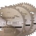 Silverline 210mm TCT Circular Saw Blades 24 40 48 Teeth 3pk 690459