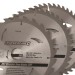 Silverline 200mm TCT Circular Saw Blades 24 40 48 teeth Triple Pack 749249