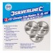 Silverline 200mm TCT Circular Saw Blades 24 40 48 teeth Triple Pack 749249