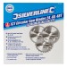 Silverline 230mm TCT Circular Saw Blades 24 40 48 teeth Triple Pack 892547