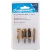 Silverline Tools Wood Plug Cutter Drill Titanium Coated 4pc Set 151219