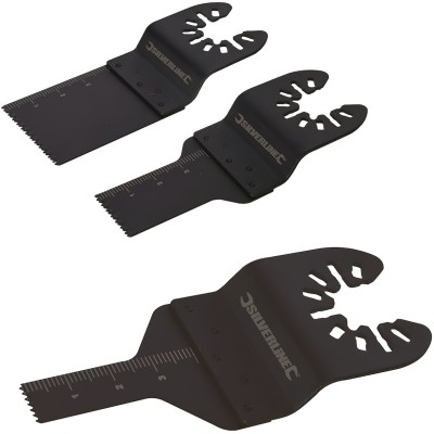 Silverline Multi Function Multi Tool Saw Blade 3pc Set 856092
