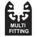 Silverline Multi Function Multi Tool Saw Blade 3pc Set 856092