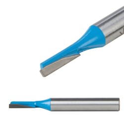 Silverline Router TCT 4mm x 12mm Bit 1/4 inch Shank 178044