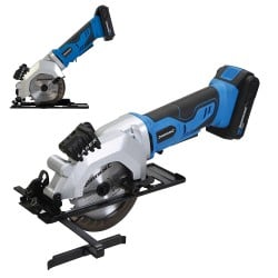 Silverline Cordless Mini Circular Saw 115mm 18 Volt Set 938778