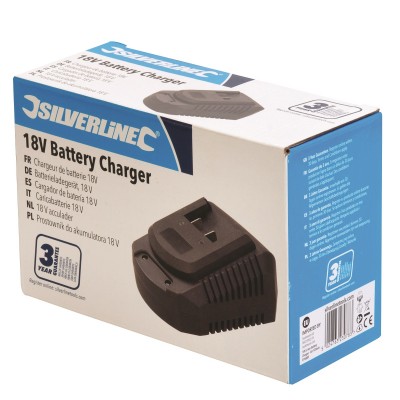 Silverline Tools 18 volt Cordless Battery Charger 976889