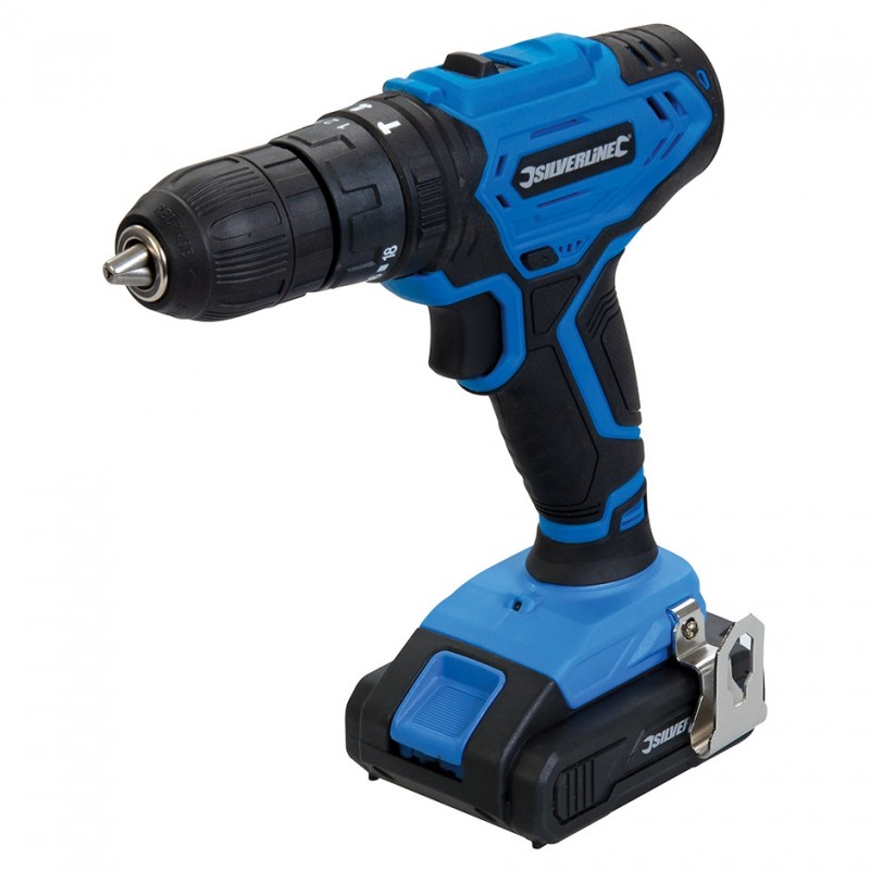 Silverline Cordless Combi Hammer Drill 18 Volt 1.5Ah 998003 Sealants