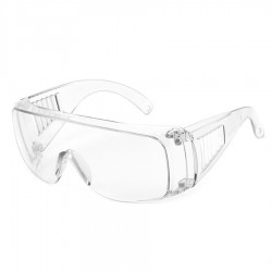 Silverline Tools Over Specs Clear Safety Work Glasses 140800