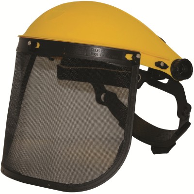 Silverline Mesh Chainsaw Strimming Safety Face Visor Adjustable 140868