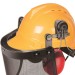 Silverline Tools Forestry Helmet Ear defenders Mesh Face Shield 140873