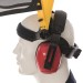 Silverline Tools Mesh Face Shield Forestry Hat Ear defenders 140878