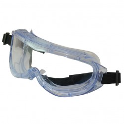 Silverline Panoramic Safety Goggles Wrap Around Hi Vision Protection 140903