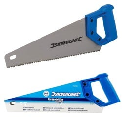 Silverline Handsaw Hardpoint Toolbox Hand Saw 350mm 7tpi 793762