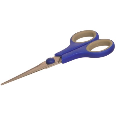 General Use Pointed Scissors Comfortable Grip Handles 160mm