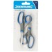 Silverline Scissors Comfortable Pointed 130mm Twin Pack 529366