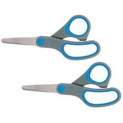 Silverline Scissors Comfortable Pointed 130mm Twin Pack 529366