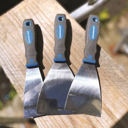 Silverline Expert Quality Filler Scraper 3pc Knife Set 661661