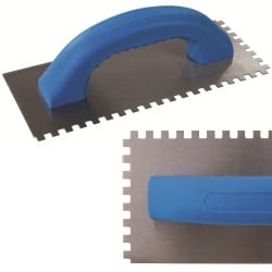 Silverline Economy Notched Adhesive Trowel 6mm square Teeth 245062