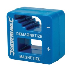 Silverline Pocket Screwdriver Magnetiser Demagnetiser Block 245116
