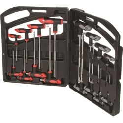 Silverline T Handle Ball End Hex Allen Torx 16pc Mixed Set 250028 Silverline T Handle Ball End Hex Allen Torx 16pc Mixed Set 250028