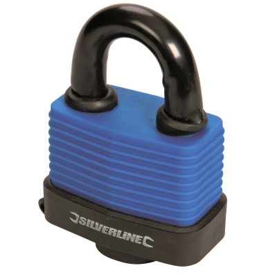 Silverline Weather Resistant Padlock 48mm 196551