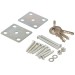 Silverline Security Hasp and Staple inc Stainless Steel 70mm Disc Padlock 492211